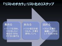 「リストのチカラ」研修2009-2